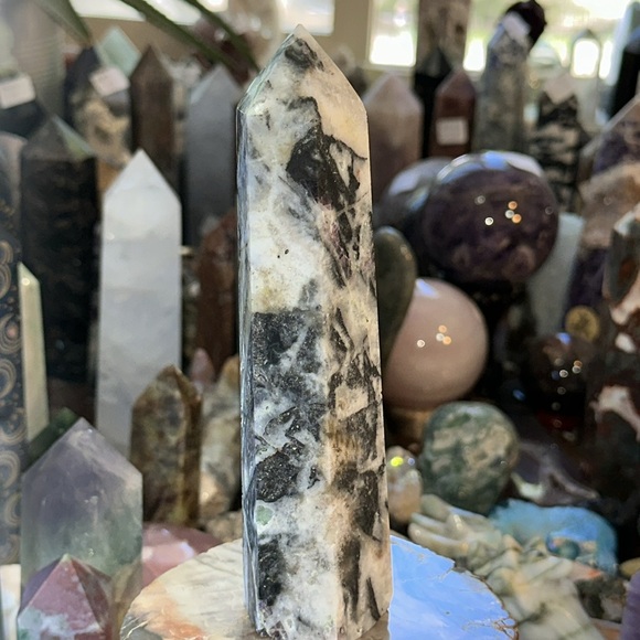 Sphalerite Crystal Tower With Druzy! - Picture 7 of 9
